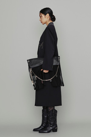 [Atelier] Fringe Goat-skin Bag