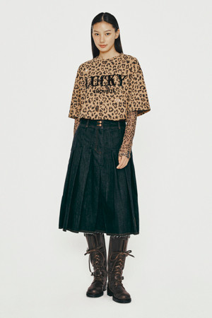 Leopard Print Short Sleeve T-shirt