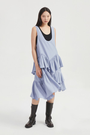 Midi Frill Dress