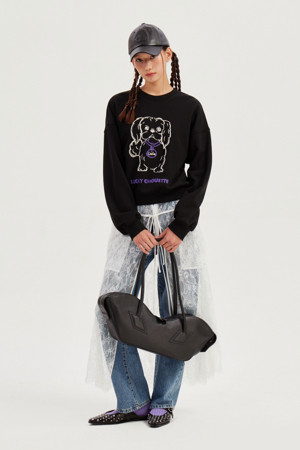 Lulu Embroidered Sweatshirt