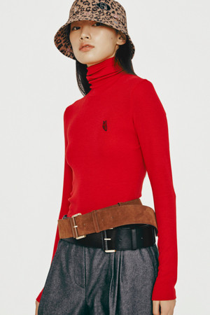 Turtleneck Long-sleeveT-shirt