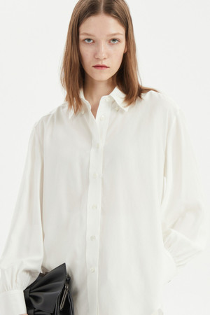 Loose-fit Tencel Blouse