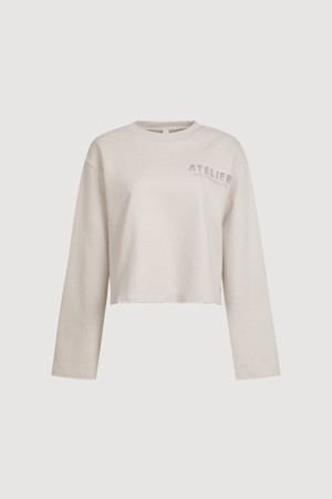 [Atelier] Leather Point Long Sleeve T-Shirt