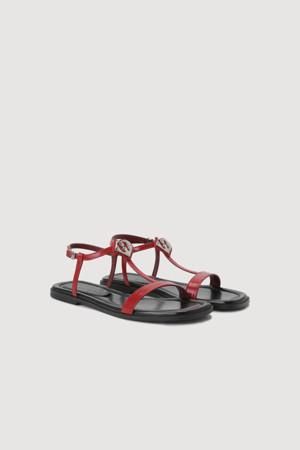 Emblem Point Strap Sandal