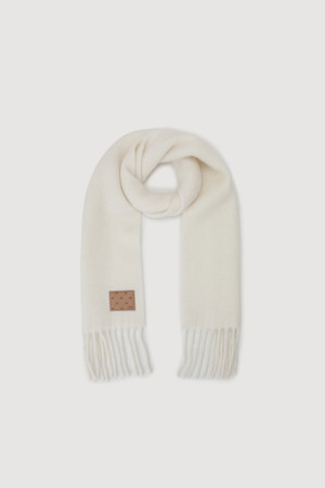 Alpaca Blend Muffler (ivory)