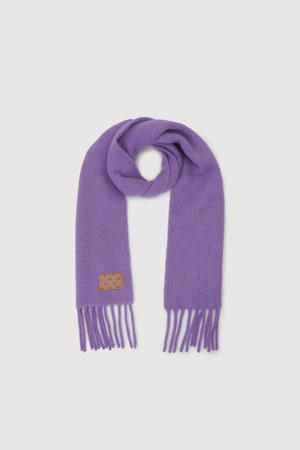 Alpaca Blend Muffler (violet)