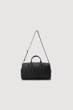 [Atelier] Texture Mix Large Boston Bag (black)