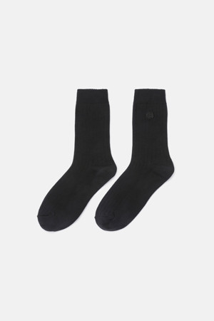 Emblem Embroidered Threaded Socks