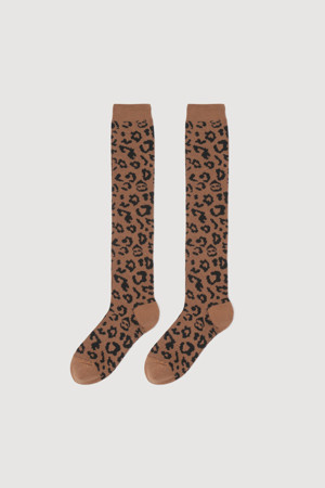 Leopard Knee Socks