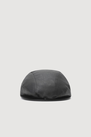 Leather Decoration Point Hunting-cap