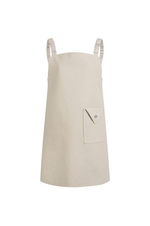 Shirring Bendable Sleeveless Mini Dress