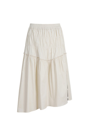 Shirring Long Skirt