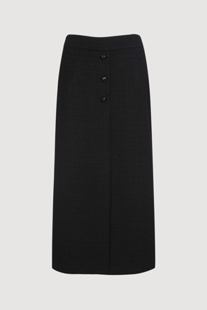 Tweed Long Skirt