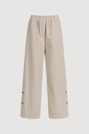 Coduroy Snap Button Pants