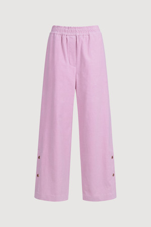 Coduroy Snap Button Pants
