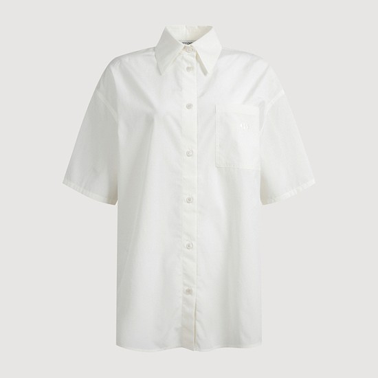 Nylon Half Sleeve Blouse