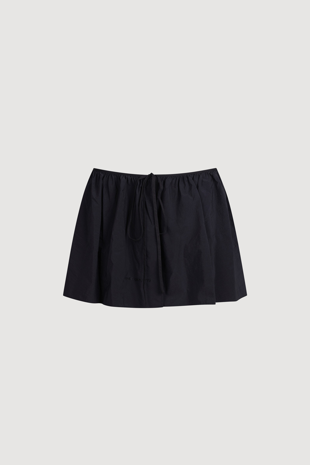 LUCKY CHOUETTE - 기타소품 - Layered Decoration Skirt (black)