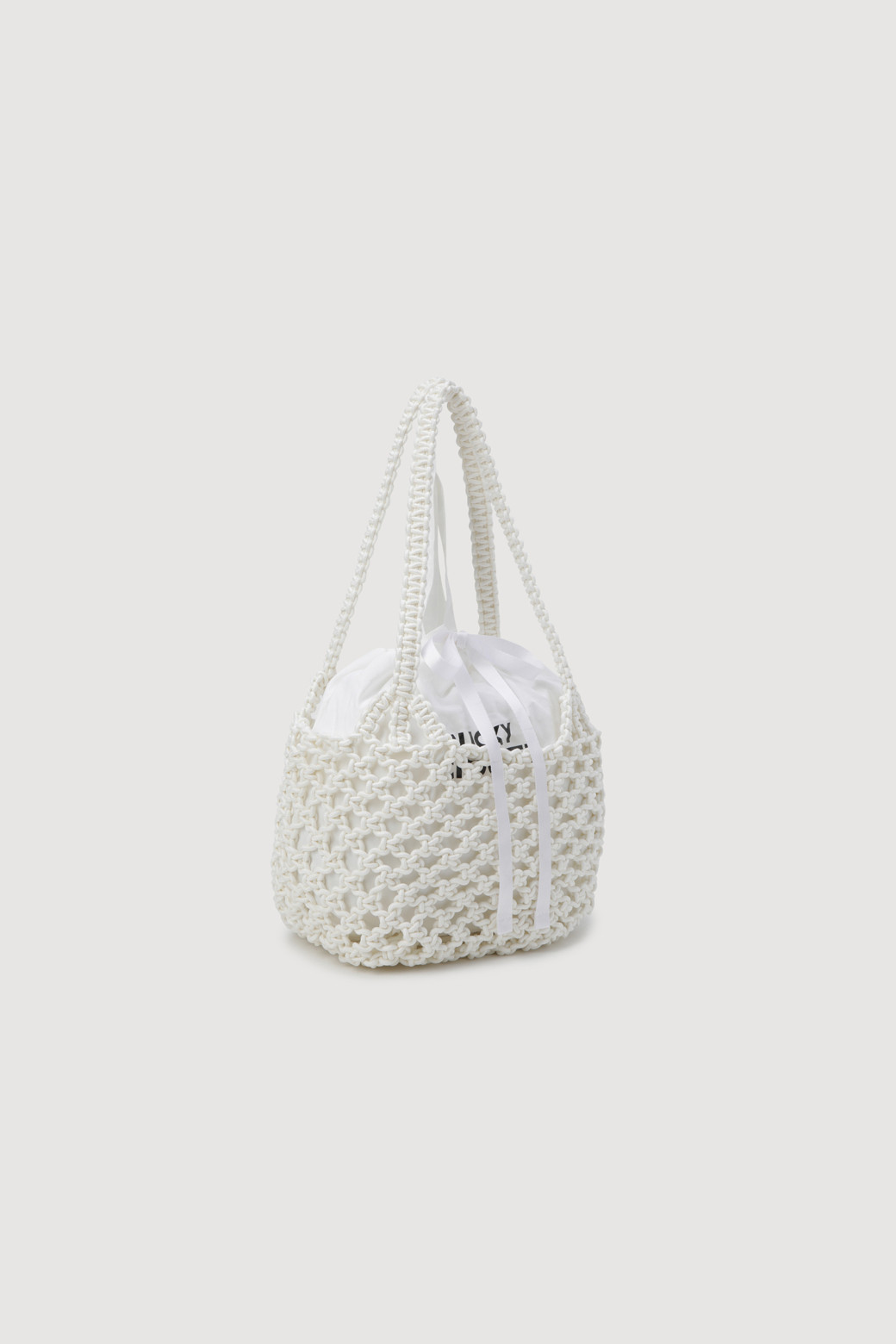 LUCKY CHOUETTE - 숄더백 - Net Bag(white)