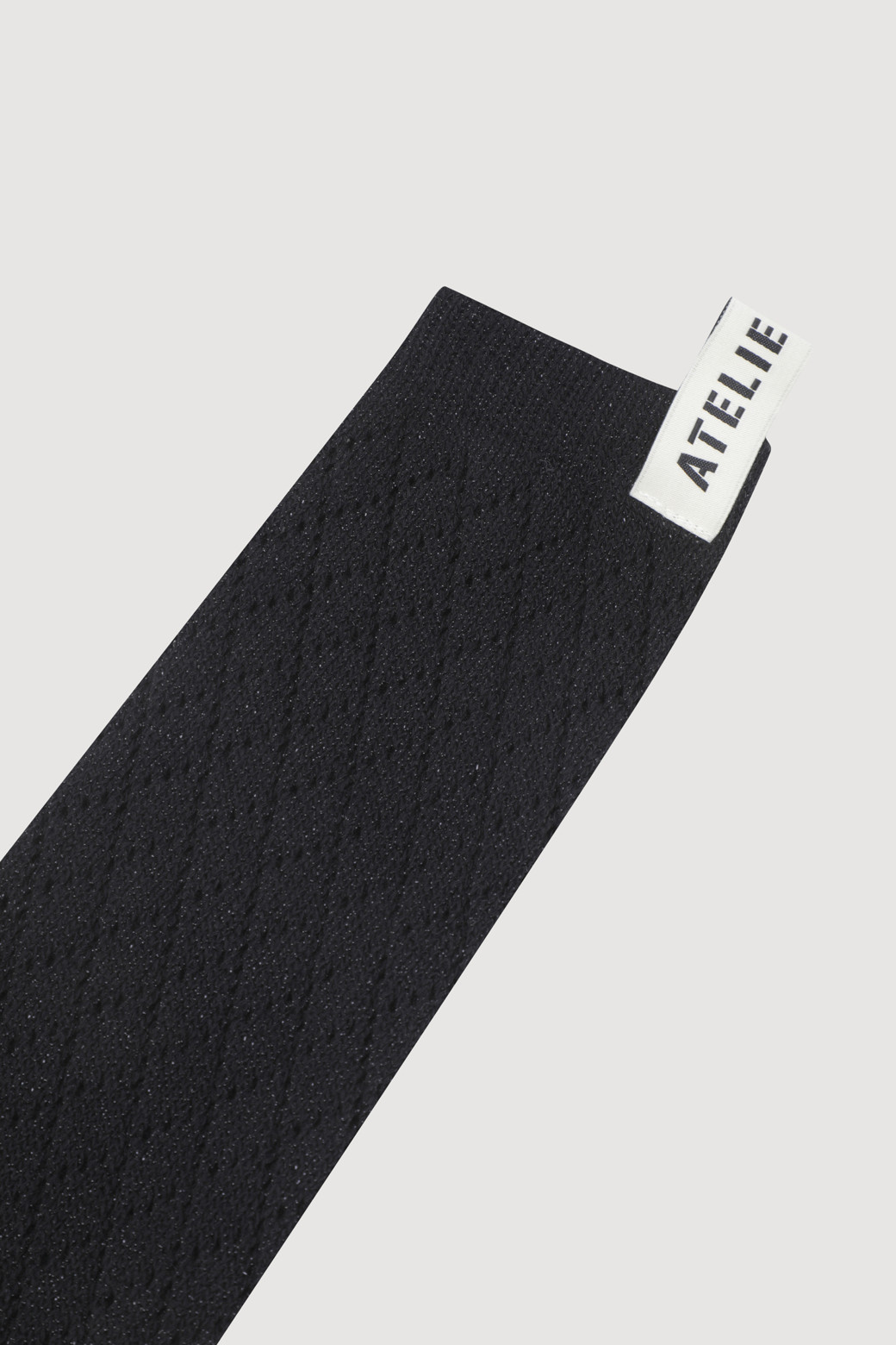 LUCKY CHOUETTE - 양말 - A-Label Decoration Metal Roomy Knee Socks (black)