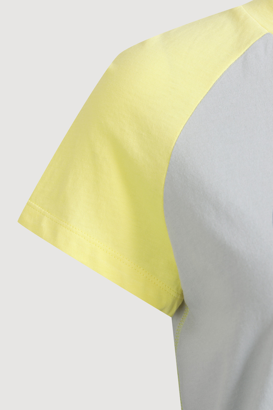 LUCKY CHOUETTE - 반소매 티셔츠 - Colored Slim Fit Half Sleeve T-shirt (mint)