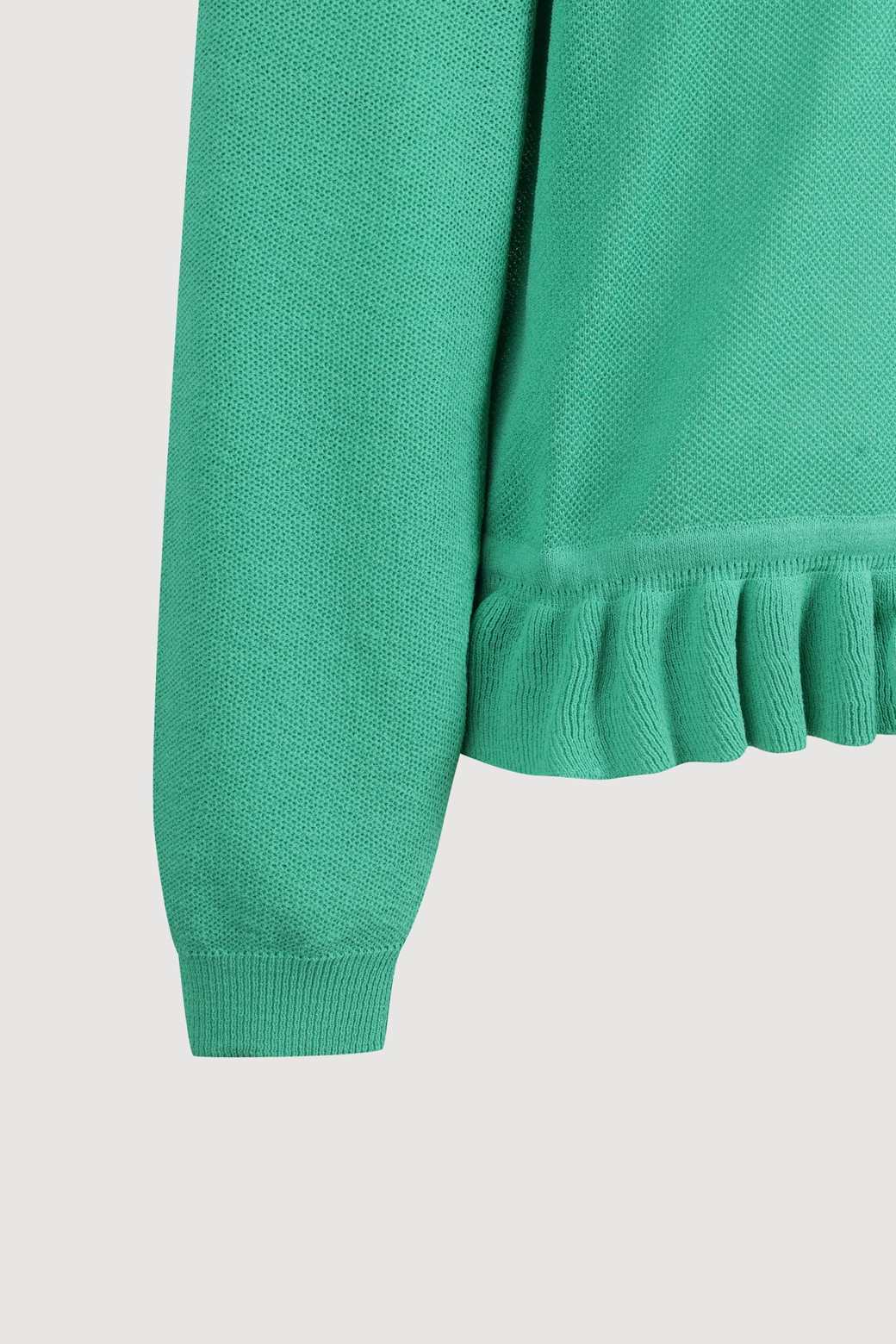 LUCKY CHOUETTE - 스웨터 - Zip Up Hood Pullover (green)
