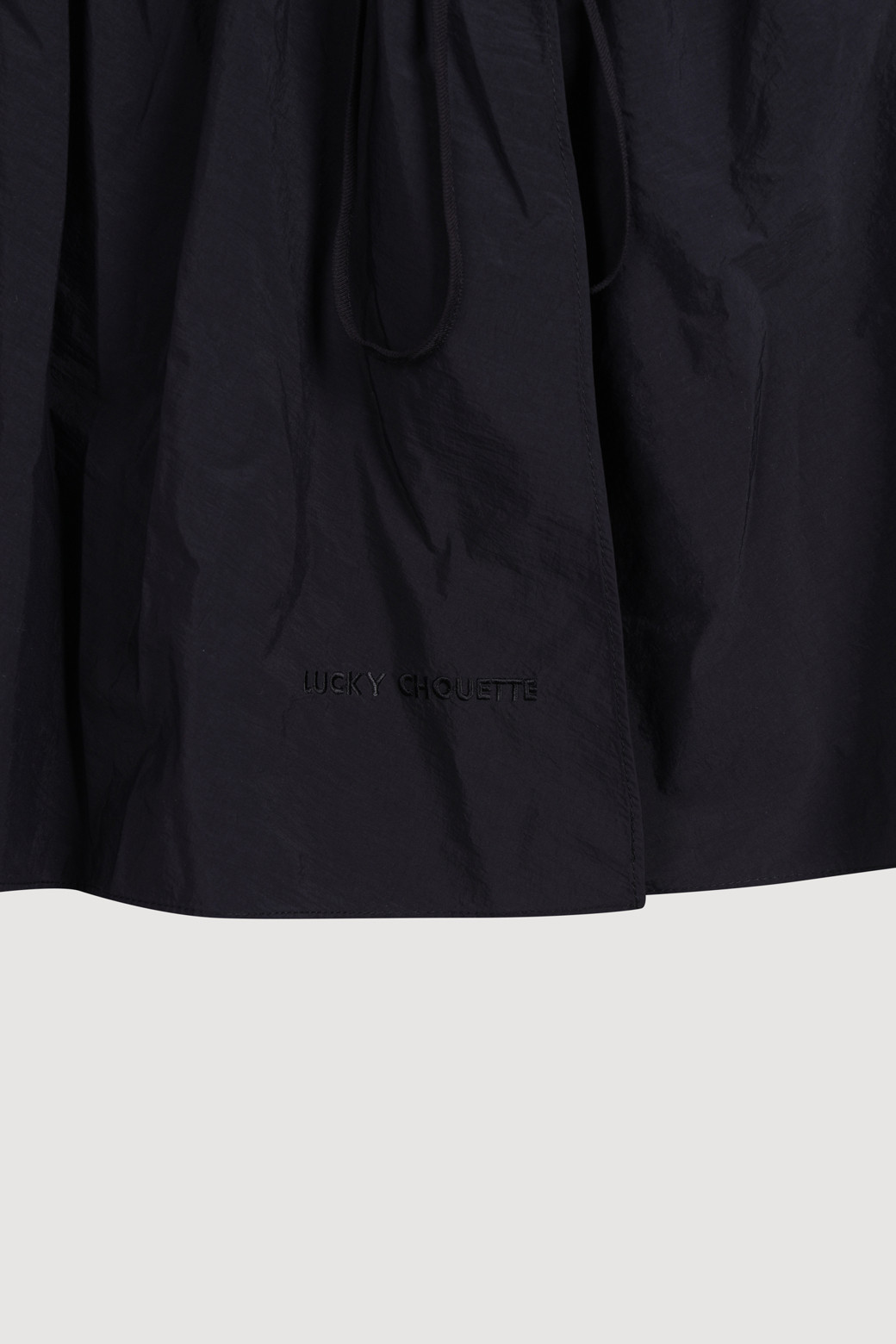 LUCKY CHOUETTE - 기타소품 - Layered Decoration Skirt (black)