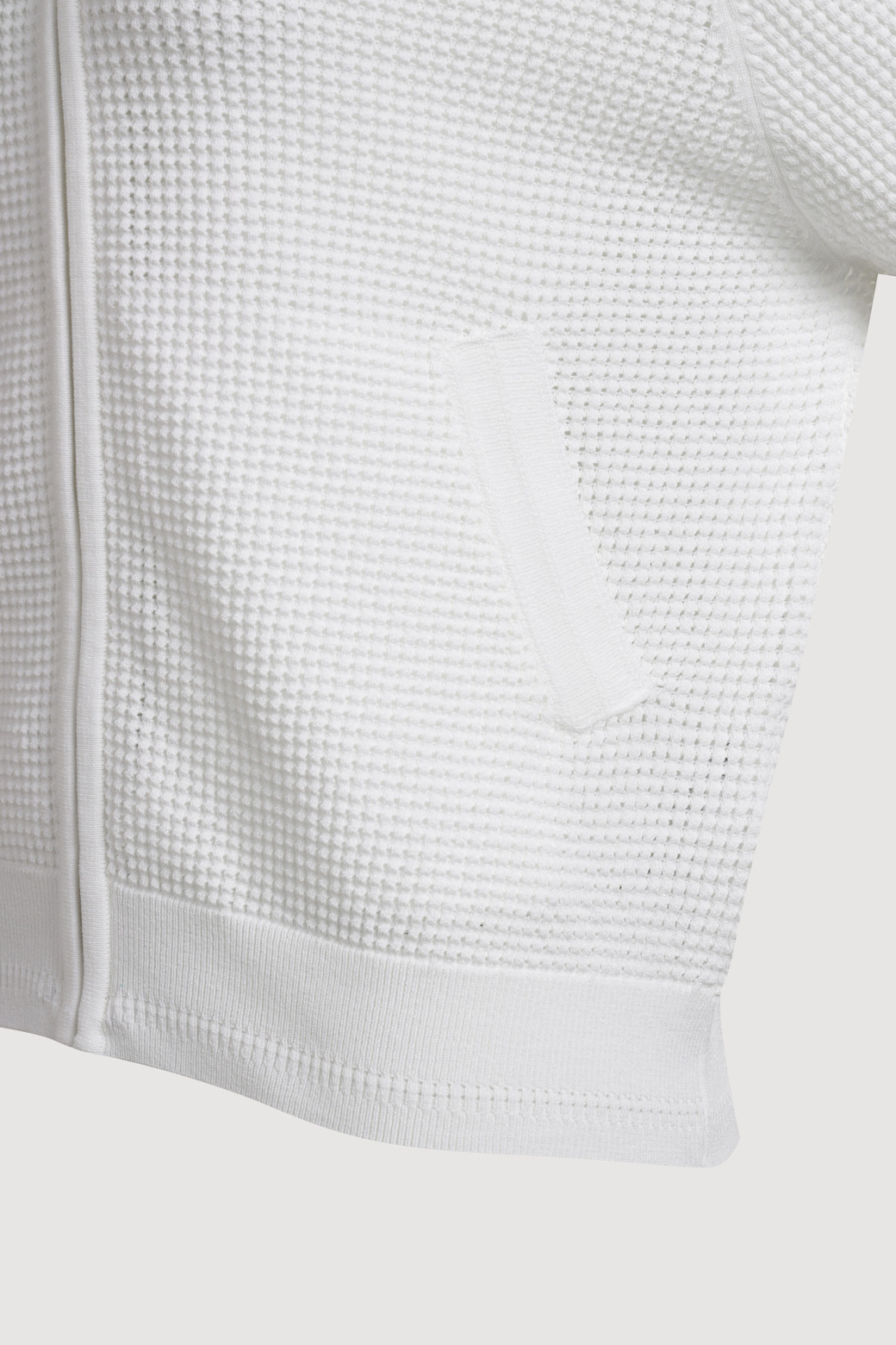 LUCKY CHOUETTE - 가디건 - Sailor Crochet Knit Cardigan (ivory)