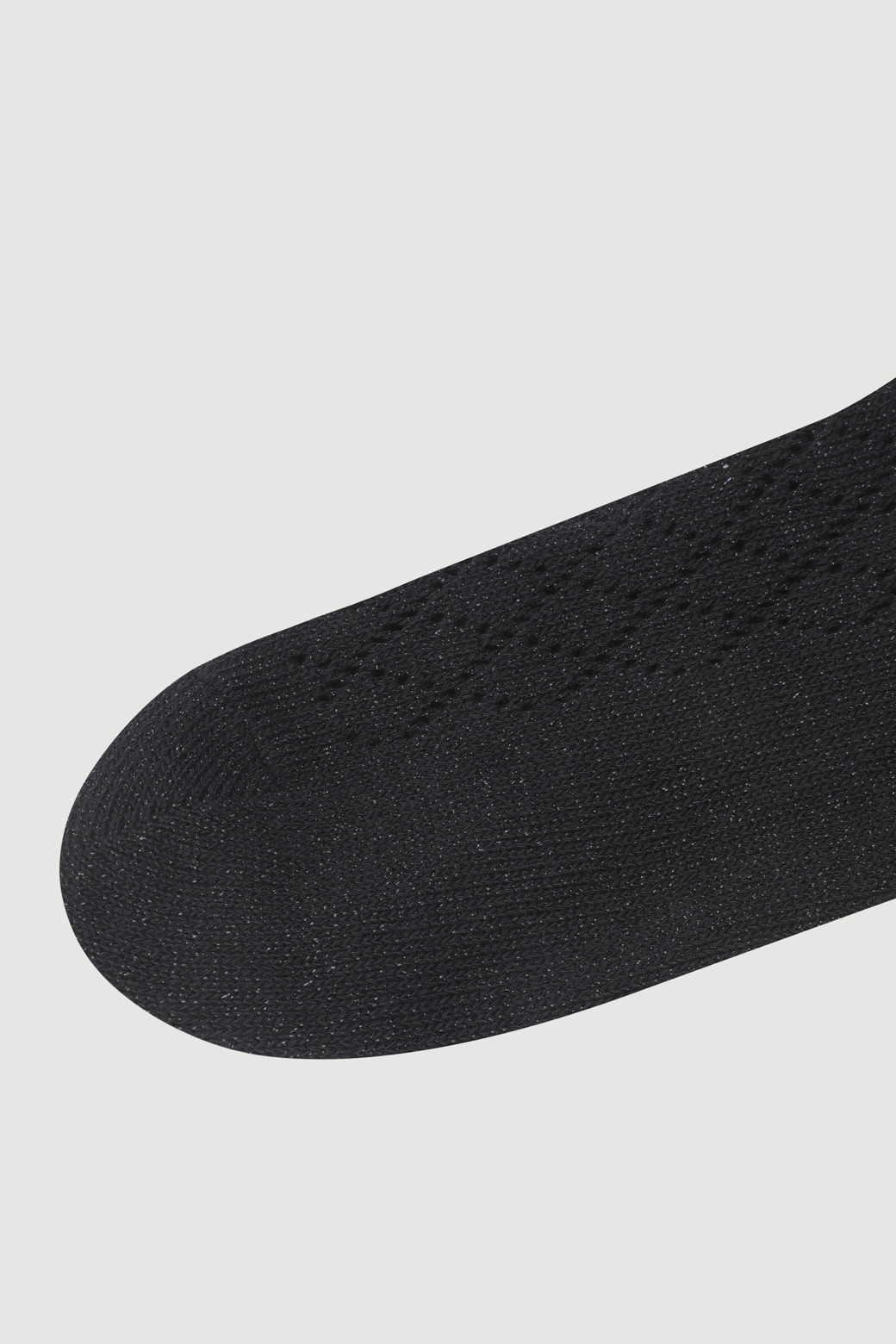 LUCKY CHOUETTE - 양말 - A-Label Decoration Metal Roomy Knee Socks (black)