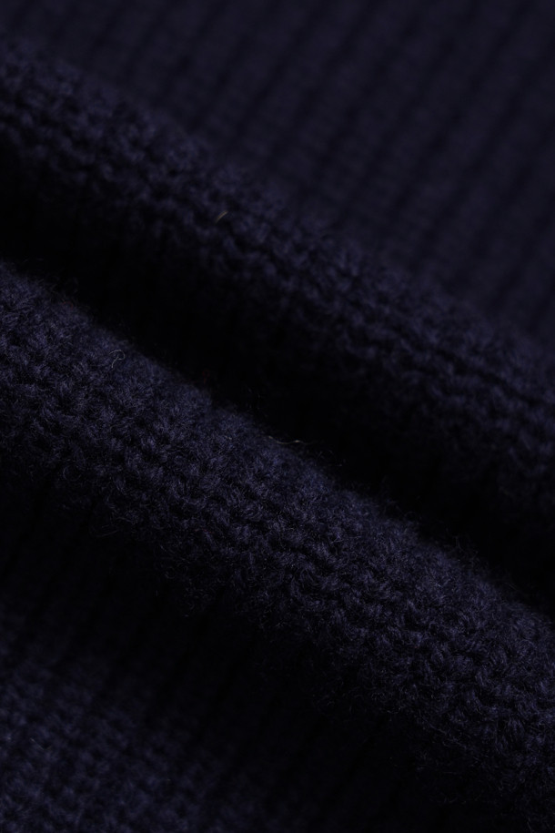 LUCKY CHOUETTE - 가디건 - Mini Sailor Knit Cardigan (navy)