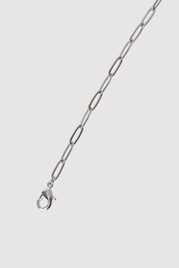 LUCKY CHOUETTE - 목걸이 - Chouette Decoration Chain Necklace (silver)