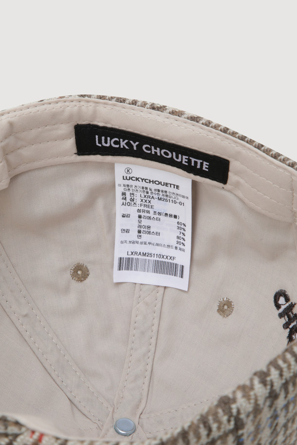 LUCKY CHOUETTE - 모자 - LC Color Block Ball Cap(multi)