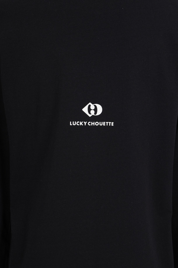 LUCKY CHOUETTE - 티셔츠 - Solid Long-sleeved T-Shirt