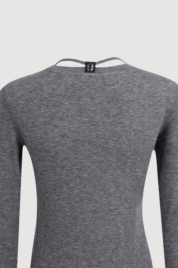 LUCKY CHOUETTE - 티셔츠 - Strap Long Sleeve T-shirt