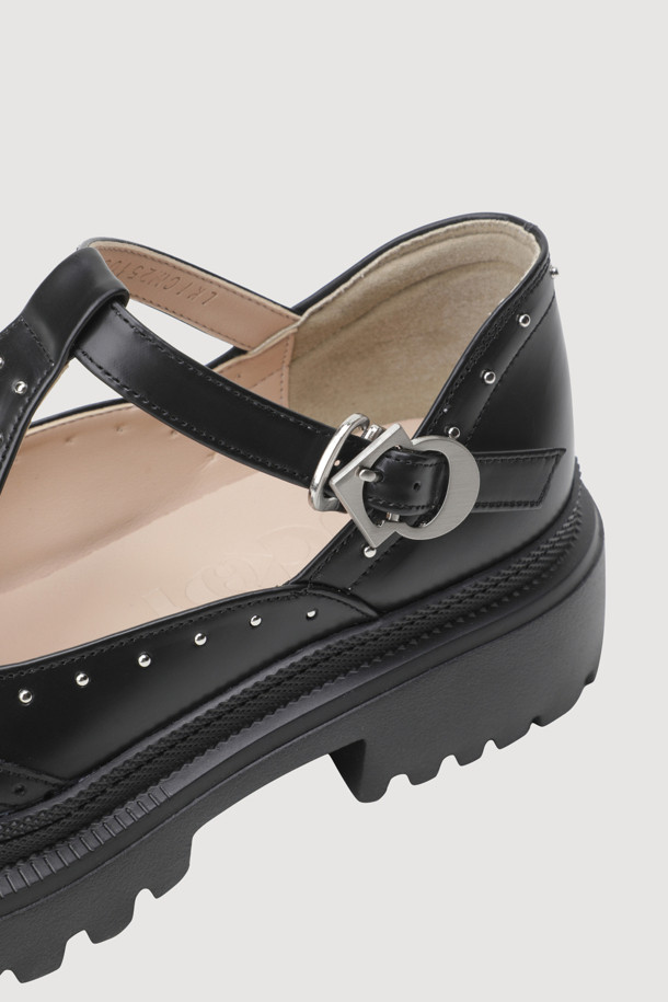 LUCKY CHOUETTE - 로퍼 - Stud Meryjane Loafers (black)