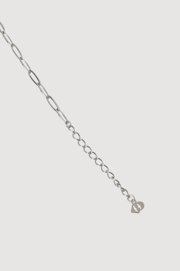 LUCKY CHOUETTE - 목걸이 - Chouette Decoration Chain Necklace (silver)