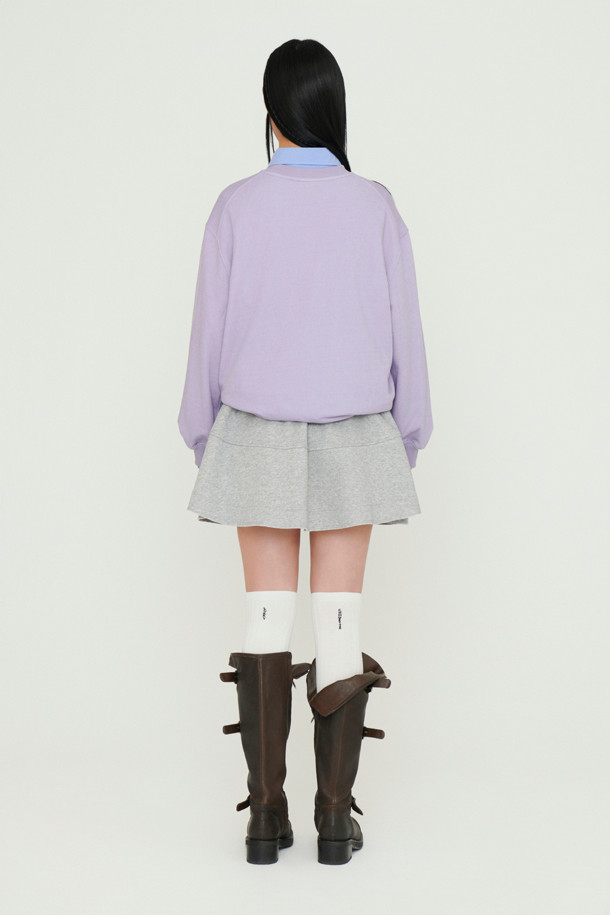 LUCKY CHOUETTE - 스웻셔츠 - Chouette Point Sweat T-shirt (violet)