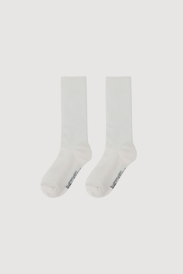 LUCKY CHOUETTE - 양말 - Chouetties by LUCKY CHOUETTE_Basic Ribbed Socks