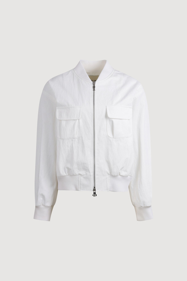 LUCKY CHOUETTE - 점퍼 - [Atelier] Back Point Hem Jumper (ivory)