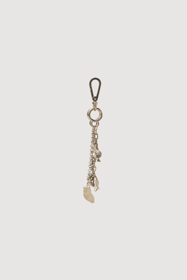 LUCKY CHOUETTE - 키링/참 - A-Metal Double Charm Decoration (gold)