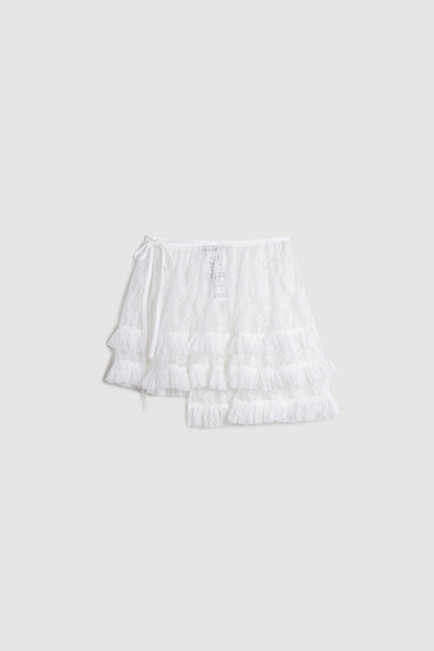LUCKY CHOUETTE - 기타소품 - Lace Wrap Skirt