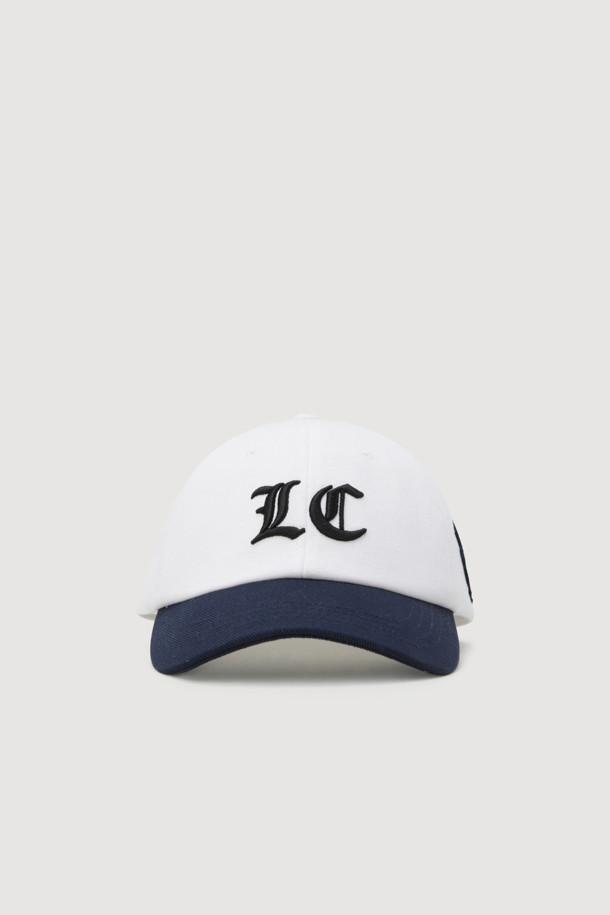 LUCKY CHOUETTE - 모자 - LC Color Block Ball Cap(white)