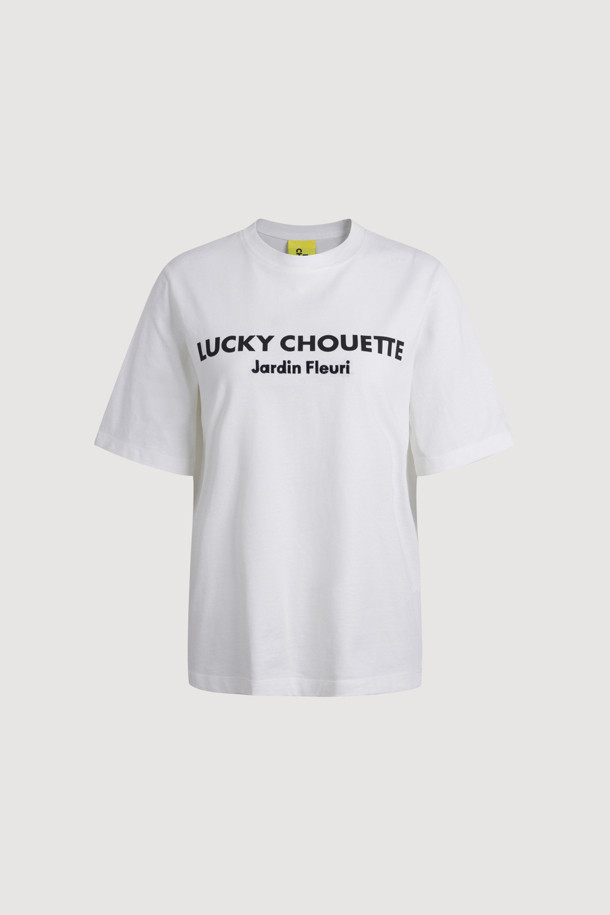 LUCKY CHOUETTE - 티셔츠 - Logo Half Sleeve T-shirt
