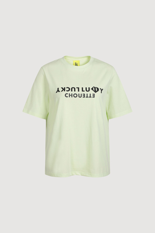 LUCKY CHOUETTE - 티셔츠 - T-shirt (lime)