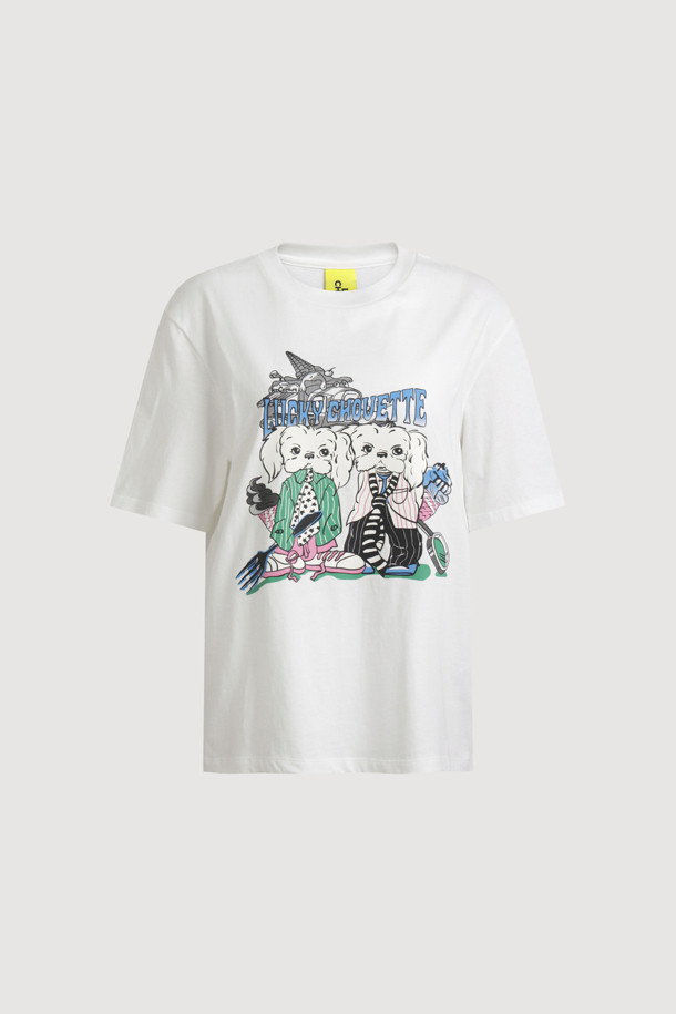 강아지 프린팅 반소매 티셔츠는 캐주얼하고 미니멀한 스타일을 연출하기에 좋은 아이템입니다. 부드러운 면 소재로 제작되어 얇고 가벼워 봄, 여름철에 시원하게 착용할 수 있습니다. 라운드넥 디자인과 레귤러핏으로 편안한 착용감을 선사하며, 일상생활과 산책룩, 동네 마실룩 등 다양한 TPO에 활용하기 좋습니다. 귀여운 강아지 패턴이 돋보이며, 리브 짜임 넥라인으로 깔끔한 마무리를 더했습니다. 공용으로 착용 가능하여 남녀노소 누구나 즐겨 입을 수 있습니다.
