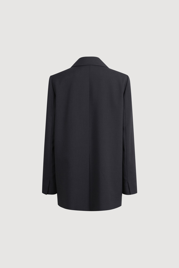 LUCKY CHOUETTE - 자켓 - Standard Fit Poly Jacket (black)