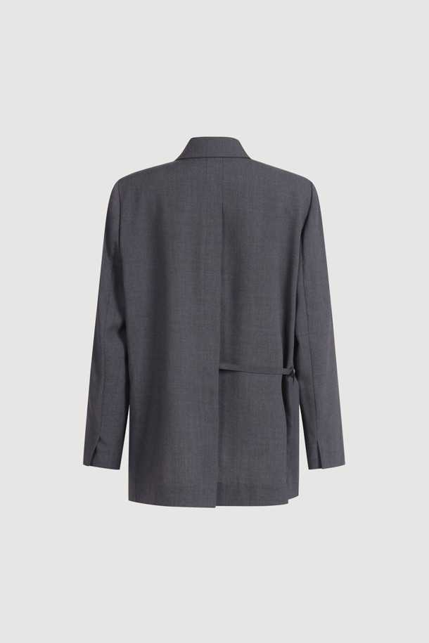 LUCKY CHOUETTE - 자켓 - [Re-Order] Pintuck Pocket Single Jacket