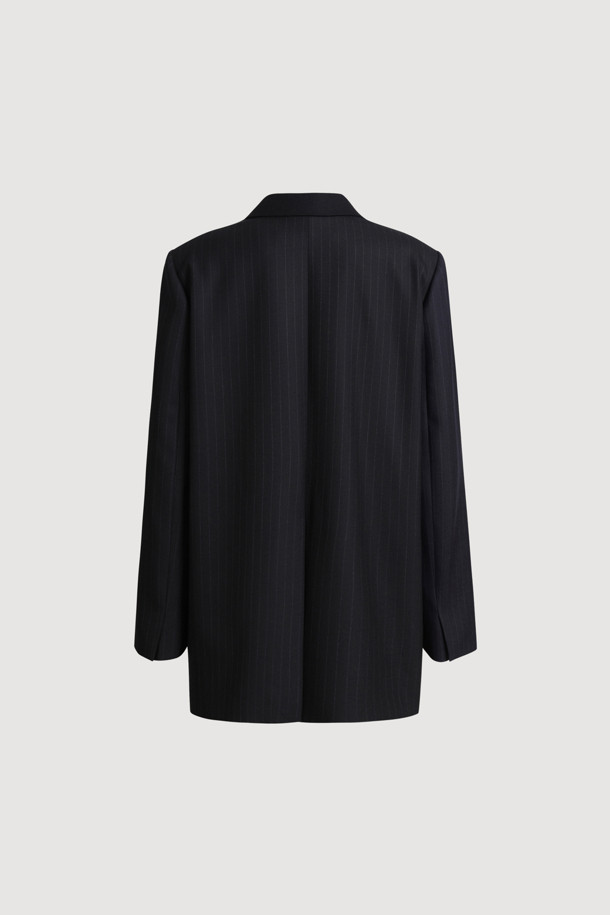 LUCKY CHOUETTE - 자켓 - Denim Patch Stripe Color Jacket (black)