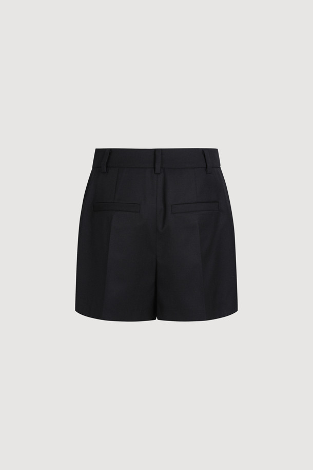 LUCKY CHOUETTE - 쇼트팬츠 - Emblem Point Shorts (black)