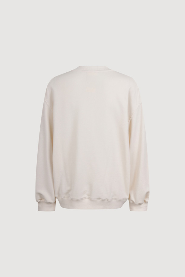 LUCKY CHOUETTE - 스웻셔츠 - Chouette Point Sweat T-shirt (ivory)