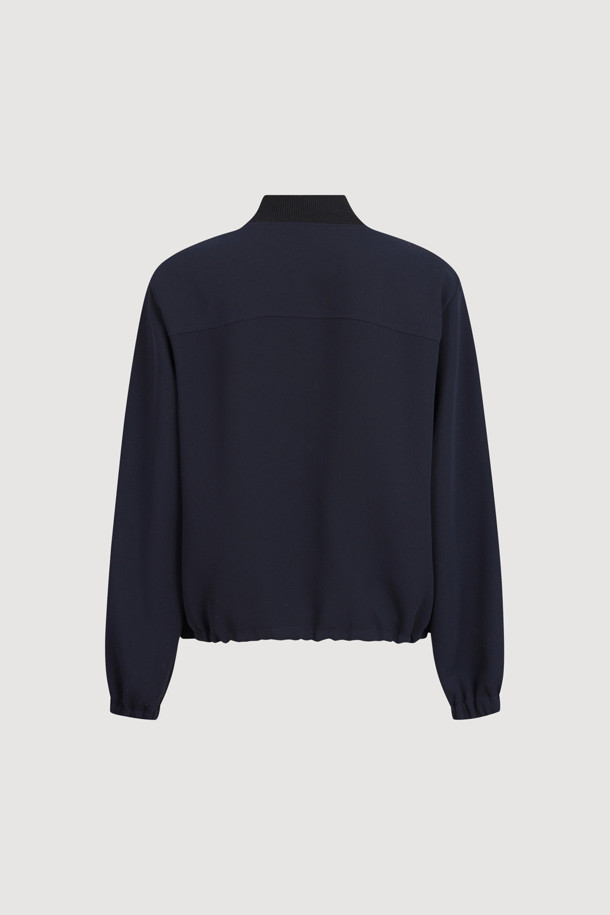 LUCKY CHOUETTE - 점퍼 - [Re-Order] Frill Point Jumper (dark navy)